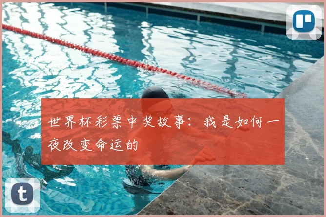世界杯彩票中奖故事：我是如何一夜改变命运的